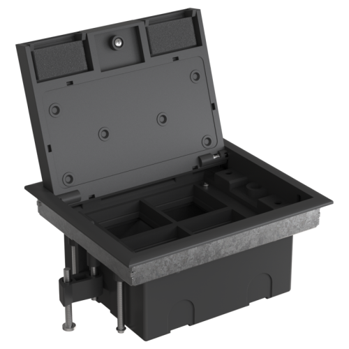 MultiDesk Люк на 8 модулей IP40 для фальшпола с монтажной коробкой, тип MDK10 | код MDK10108 | Systeme Electric фото 4 MultiDesk Люк на 8 модулей IP40 для фальшпола с монтажной коробкой, тип MDK10 | код MDK10108 | Systeme Electric фото 4