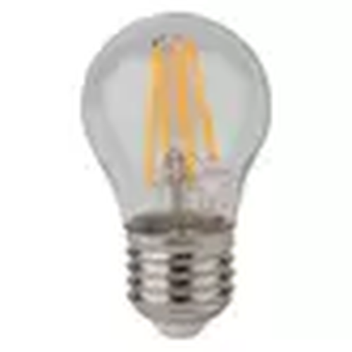 Лампа светодиодная филаментная LED STAR CLASSIC P 60 5W/827 5Вт шар 2700К тепл. бел. E27 600лм 220-240В прозр. стекло OSRAM 4058075212510