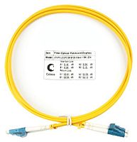 Cabeus FOP(d)-9-LC-LC-10m Шнур оптический duplex LC-LC 9/125 sm 10м LSZH | код 7515c | Cabeus