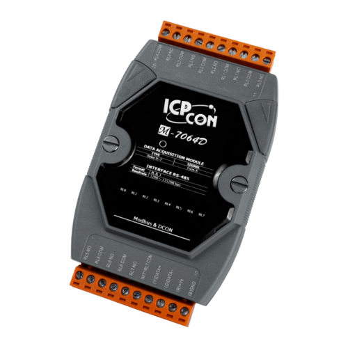 M-7064D-G CR M-7064 with LED Display (Gray Cover) (RoHS) | код 00-06119466 | ICP DAS