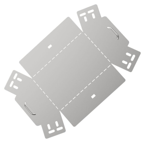 ESCA 3 Поворот вертикальный внутренний 45град 80х300-0,6 IEK | код ES3-PN-45-080-300-06 | IEK