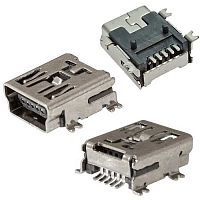 Разъём USB SZC USB/M-1J (SZC), 5 контактов | код 107291 | SZC