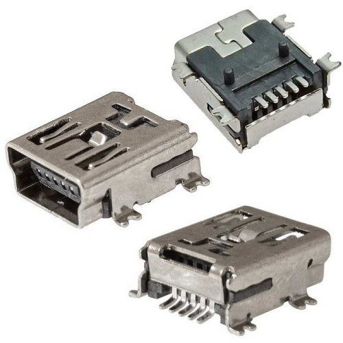 Разъём USB SZC USB/M-1J (SZC), 5 контактов | код 107291 | SZC