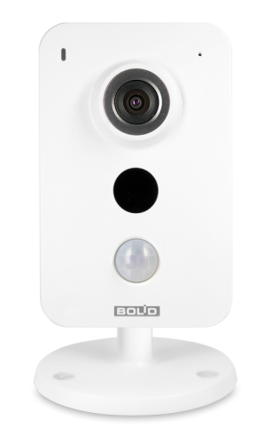 Видеокамера кубическая сетевая, цветная, 1,3 Мп, объектив 2,8 мм, ИК-подсветка (до 10 м) | код BOLID VCI-412 | Болид