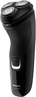 Бритва роторная Philips Series 1000 S1223/41 реж.эл.:3 питан.:аккум. черный | код 1907085 | PHILIPS