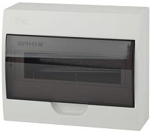 Бокс ЩРН-П-12 мод. навесной пластик IP41 SIMPLE NO-box_simple-plastic_12_surface | код. Б0041525 | Эра