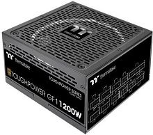 Блок питания Thermaltake ATX 1200W Toughpower GF1 80+ gold 24pin APFC 140mm fan 12xSATA Cab Manag RTL | код 1543631 | THERMALTAKE