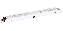 Источник питания AC-DC, 55Вт, вход 180…295В AC, 47…63Гц/254…420В DC, ККМ, выход в режиме пост. мощности 27…56В/980…1600мА, изоляция 3750В AC, в кожухе 320х30х21, -25…+80С (корпус), димминг 3 в 1 | код LDC-55B | MeanWell