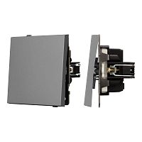 Механизм звонкового выключателя SWT-TENDO-MKR1-PL-GR 230В 10А Arlight 054144