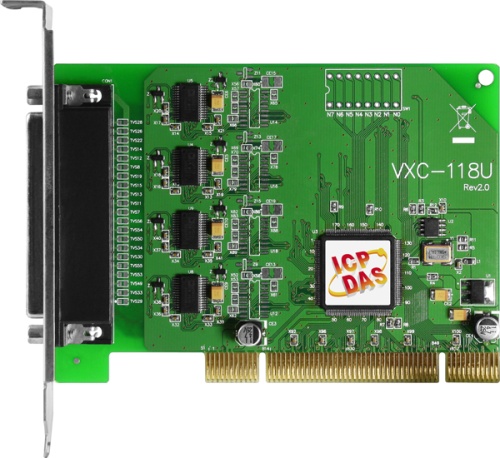 VXC-142AU CR Universal PCI Bus, 2-port RS-422/485 Communication Board | код 00-01175271 | ICP DAS