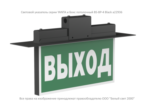 Бокс потолочный BS-BP-4 Black | код a22936 | Белый Свет Бокс потолочный BS-BP-4 Black | код a22936 | Белый Свет