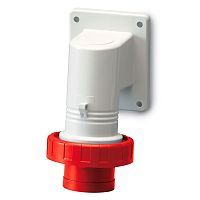 Вилка панельная с наклоном IP67 16А 3P+E 400В | код DIS2471696 | DKC