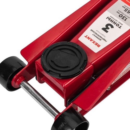 Домкрат гидравлический подкатной 3т профессиональный | код 80-0608 | REXANT фото 4 Домкрат гидравлический подкатной 3т профессиональный | код 80-0608 | REXANT фото 4