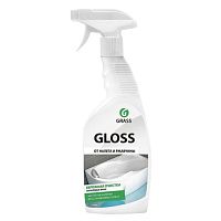 Средство для уборки сантехнических блоков 600 мл GRASS GLOSS, кислотное, спрей, 221600 | код 605635 | GRASS