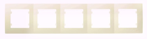 Рамка 5-м Lillium Natural Kare крем. Makel 32010705