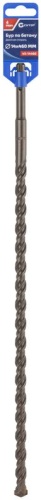 Бур по бетону , Profi, двойная резьба, SDS-Plus, 14x460 мм | код 40-14460 | FIT Бур по бетону , Profi, двойная резьба, SDS-Plus, 14x460 мм | код 40-14460 | FIT