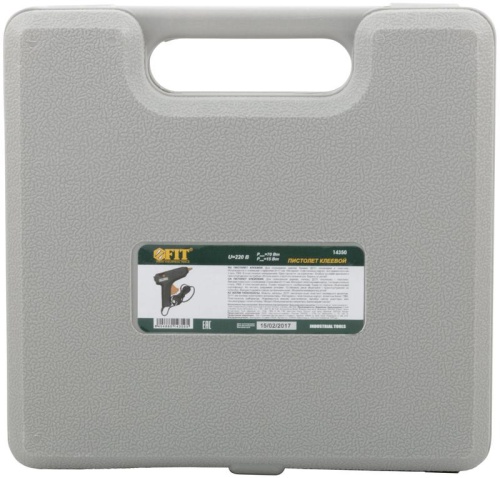 Пистолет клеевой 11мм 15Вт (70Вт ) в кейсе FIT 14350 фото 5