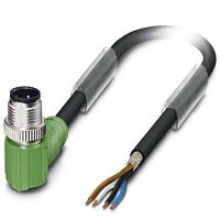Кабель для датчика / исполнительного элемента SAC-4P-M12MR/ 3,0-PUR SH | код 1682883 | PHOENIX CONTACT