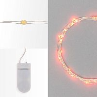 Гирлянда "Роса" 2м 20LED красн. | код 303-002 | Neon-Night