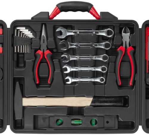 Набор инструмента 140шт пластик. чемодан FIT 65148 фото 6 Набор инструмента 140шт пластик. чемодан FIT 65148 фото 6