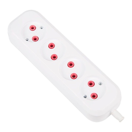 Колодка 4 гнезда б/з ''Эконом'' PROconnect | код 11-8714 | REXANT Колодка 4 гнезда б/з ''Эконом'' PROconnect | код 11-8714 | REXANT