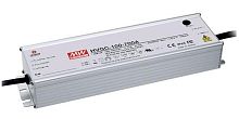 Источник питания AC-DC драйвер светодиодов, 100Вт, IP67, ККМ, вход 180…480В AC, 47…63Гц/254…679В DC, выход 350мА/29…285В, изоляция 3750В AC, в кожухе 220х68х39, -40…+70С, потенциометр, димминг 3 в 1 | код HVGC-100-350AB | MeanWell