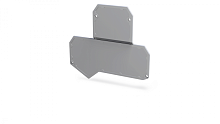 Торцевая крышка EPL1 TBL 4 2P | код EPL1 TBL 4 2P Gray| Tbloc