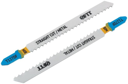 Полотно пометаллу полимерным и эпоксиднымматериалам HSS фрезеров. зубья 100/74/3мм (T127DF) (уп.2шт) FIT 40927 Полотно пометаллу полимерным и эпоксиднымматериалам HSS фрезеров. зубья 100/74/3мм (T127DF) (уп.2шт) FIT 40927
