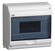 Корпус навесной модульный КМПн 2/9-1 тонированная дверь IP31: 1 ряд, 9 модулей, 180 х 188 х 96 (ВхШхГ) | код. MKP42-N-09-31-01 | IEK