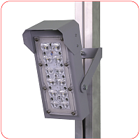 Прожектор светодиодный ПИК 10 ВС-140-220 модификация Дозор | код ПИК10ВС-140х2_220В_АРК_D | Тирэкс