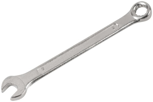 Ключ комбинированный ''Хард'', хромированное покрытие 7 мм | код 63137 | FIT фото 2 Ключ комбинированный ''Хард'', хромированное покрытие 7 мм | код 63137 | FIT фото 2