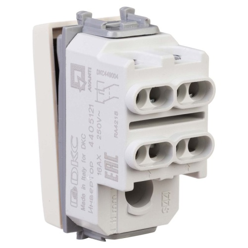 Avanti Инвертор модульный Ванильная дымка 1 модуль(Переключатель сх.7) | код. 4405121 | DKC фото 4 Avanti Инвертор модульный Ванильная дымка 1 модуль(Переключатель сх.7) | код. 4405121 | DKC фото 4