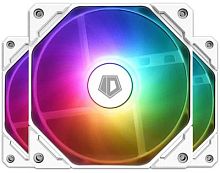 Вентилятор для корпуса ID-Cooling TF-12025 ARGB 120х120x25 белый 4-pin 31дБ (упак.:3шт) (TF-12025-ARGB-TRIO-SNOW) Ret | код 2011985 | ID-COOLING