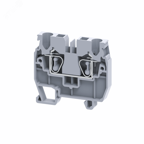 Мини-клемма проходная пружинная OptiClip CXM-2,5-I-BU-24A-(0,2-2,5)-синий | код 331822 | КЭАЗ