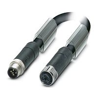 Силовой кабель SAC-4P-M12MST/ 0,3-PUR/M12FST | код 1408806 | PHOENIX CONTACT