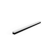 Светильник светодиодный Shop Lighting 48Вт 6500К IP40 4600лм 1180х70х55мм ДПО подвесной линейный матов. рассеив. черн. | код 883625348 | GAUSS