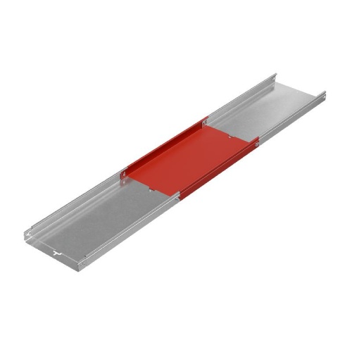 Лоток листовой неперфорированный 300х50 L2000 сталь 0.7мм "БЫСТРЫЙ МОНТАЖ ПЛЮС" LNplus50-300-0.7-2000 КМ PL2884 фото 3