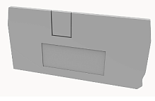 D-DS4-01P-11-00Z(H) Концевая крышка, для DS4, серый | код 11060000158| DEGSON