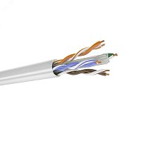 Кабель витая пара кат.6, 4 пары U/UTP, жила 0,58, PVCLS нг(А)-LSLTx,белый, катушка 500 DR-141011 DATAREX | код DR-141011 | Datarex