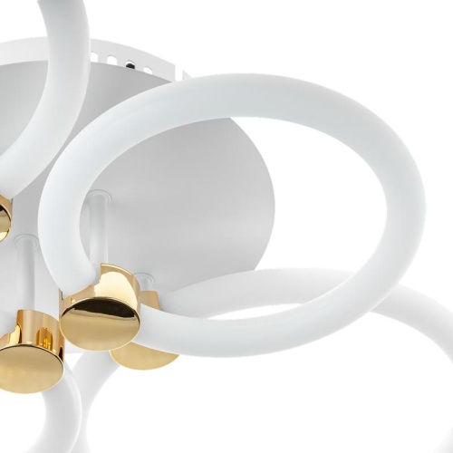 Люстра потолочная светодиодная диммируемая, OTTIMO, Алиса, с ДУ, 3 режима, 615х415х130мм, 100Вт, 2700K+6400K/4200K/6400K+2700K, 45м, белый/золото, 51612 9, Ritter | код 51612 9 | RITTER фото 3 Люстра потолочная светодиодная диммируемая, OTTIMO, Алиса, с ДУ, 3 режима, 615х415х130мм, 100Вт, 2700K+6400K/4200K/6400K+2700K, 45м, белый/золото, 51612 9, Ritter | код 51612 9 | RITTER фото 3