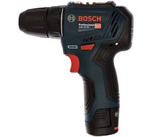 Дрель-шуруповерт аккумуляторная BOSCH GSR 12V-30 2x2,0 Ач, чемодан | код 06019G9020 | BOSCH