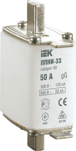 Вставка предохранителя ППНИ-33 10А габарит 00 IE | код DPP10-010 | IEK Вставка предохранителя ППНИ-33 10А габарит 00 IE | код DPP10-010 | IEK