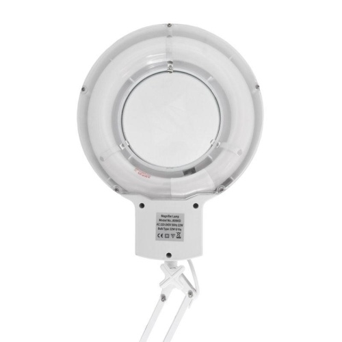 Лупа на струбцине, круглая, 8D, с подсветкой, белая (Ст) артикул | код 31-0021 | REXANT фото 5