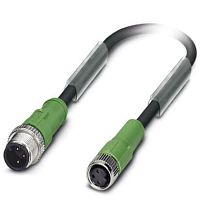Кабель для датчика / исполнительного элемента SAC-3P-M12MS/3,0-PUR/M 8FS | код 1668823 | PHOENIX CONTACT