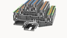 DS2.5-3L-L/N/PE-01P-11-00Z(H), Клемма PUSH-IN, 2.5мм.кв, 3ур, L/N/PE, шт | код 11040000293 | DEGSON