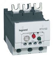 Реле тепловое RTX3 100 с дифференциальной защитой 63...85A | код 416749 | Legrand