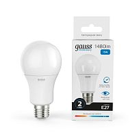 Лампа светодиодная Elementary A60 15Вт E27 6500К | Код. 23235 | Gauss
