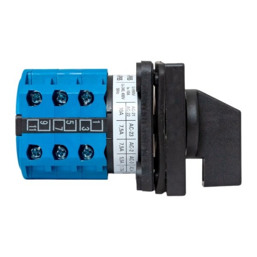 Переключатель кулачковый ПК-1-53 10А 3P «1-2» IP65 EKF | код pk-1-53-10-65 | EKF фото 4 Переключатель кулачковый ПК-1-53 10А 3P «1-2» IP65 EKF | код pk-1-53-10-65 | EKF фото 4