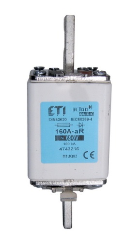 Предохранитель M3UQ02/450A/690V aR (200 kA) | код 004745225 | ETI