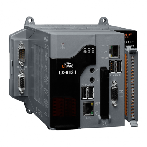 LX-8131 CR Standard PAC with x86 dual-core CPU and 1 I/O Slot | код 00-06112276 | ICP DAS